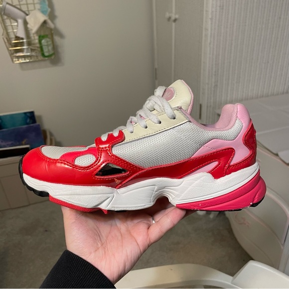 Adidas Red and Pink Sneakers - Picture 3 of 7